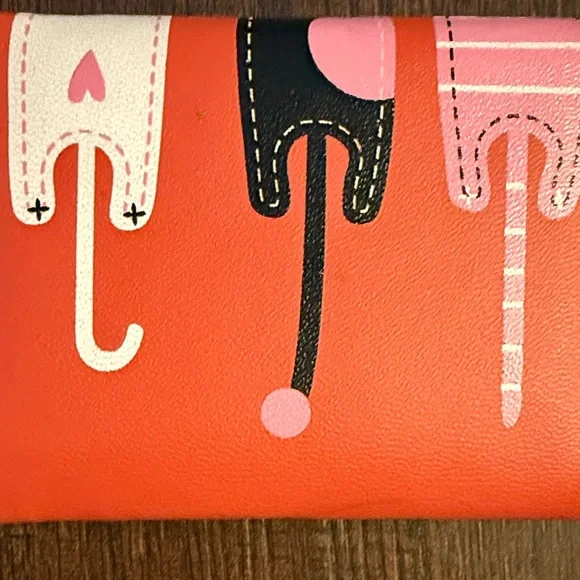 Cute Cat Design Wallet - Pink and Black GUC - Picture 6 of 6